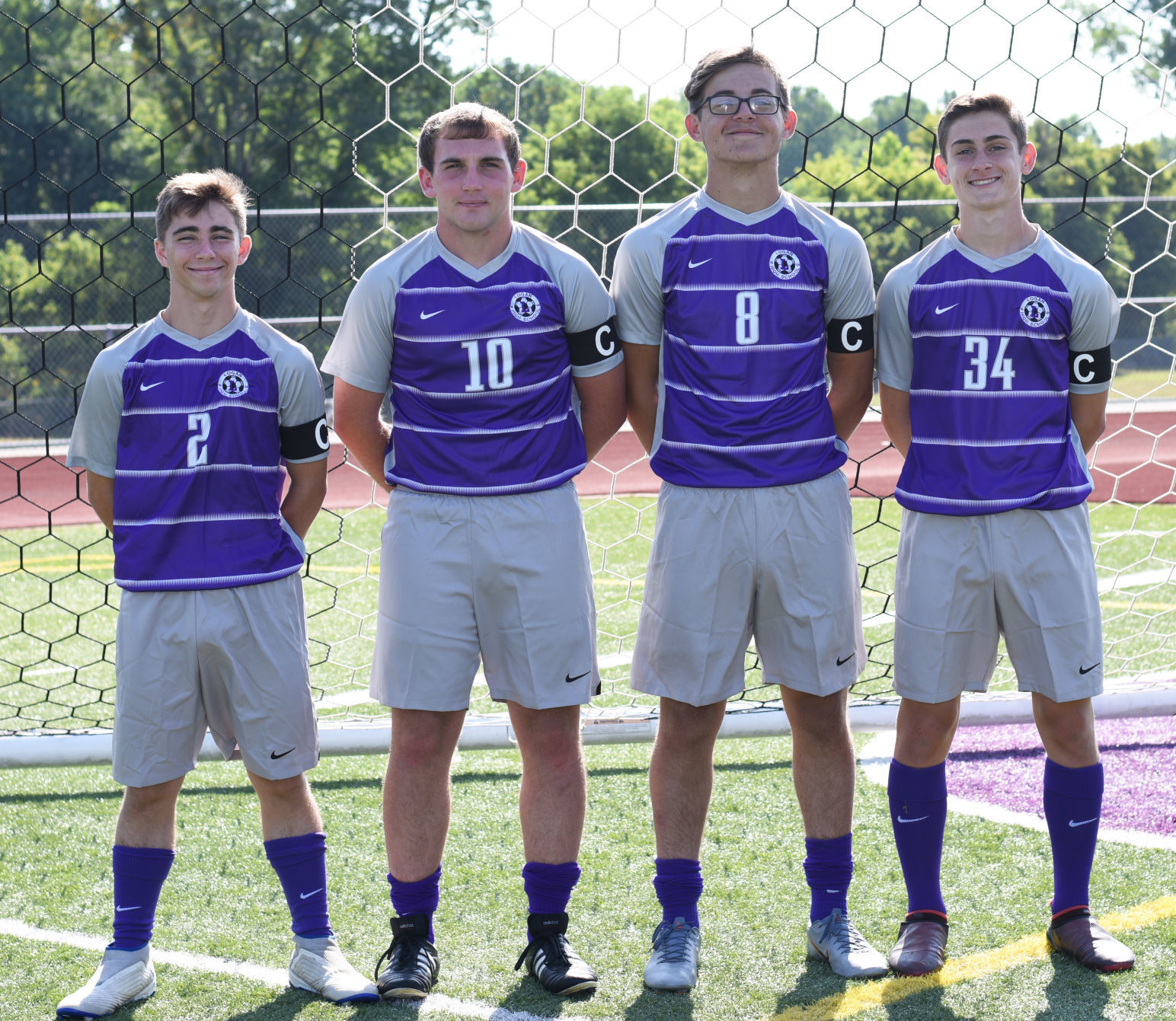 Logan Chieftains soccer captains